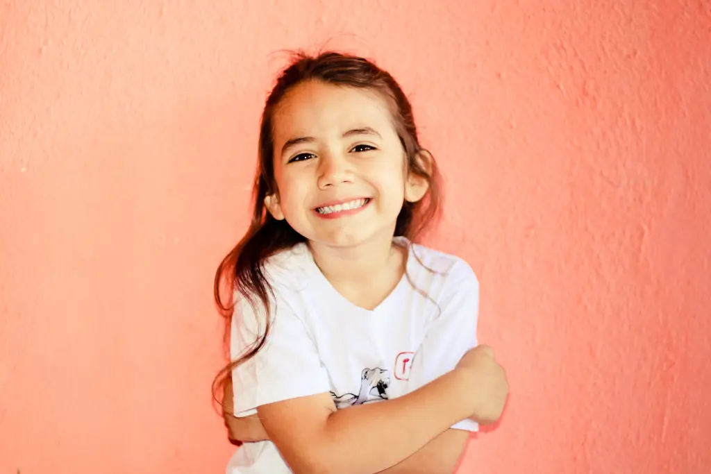 Six Year Old Girl Smiling
